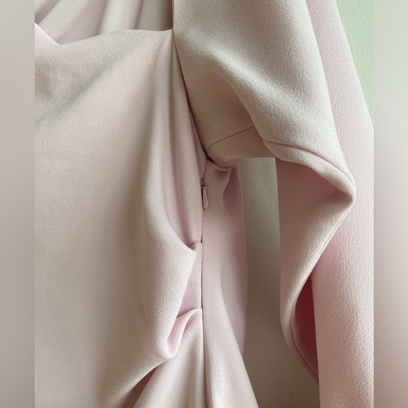 16ARLINGTON Feather-Trim Adelaide Mini Dress - Picture 7 of 10